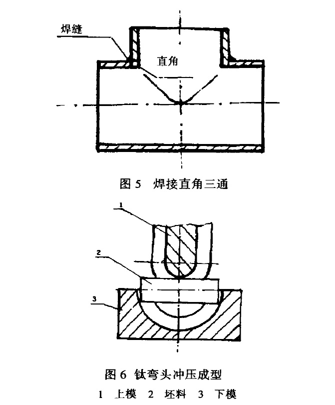 焊接直角三通 焊接直角三通